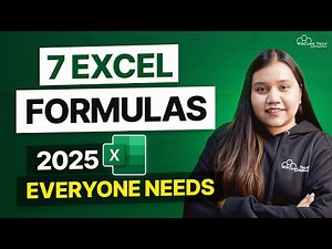 Top 7 Essential Excel Formulas for Data Analysts in 2025