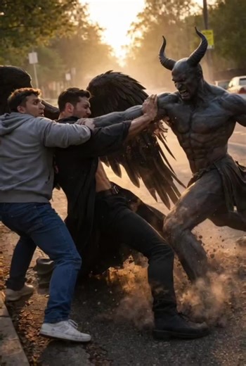 ANGEL VS DEMON This wasn’t luck. This wasn’t timing. Something stopped it. Not everything that approaches you has permission to touch you. Sometimes protection arrives before you even know you needed it. Watch closely — the moment it changes is everything. FOLLOW — Heaven intervenes #Godisgood #guardianangel #demon #angel #faithoverfear