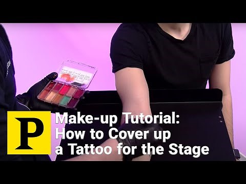 Make-up Tutorial: How to Cover up a Tattoo for the Stage