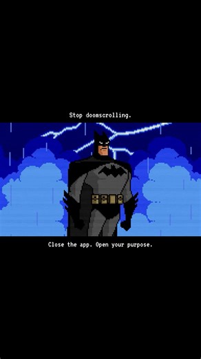 Batman doesn’t doomscroll