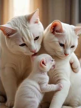 🐾 Meet the CUTEST Turkish Van Cat Family! Fluffy, Playful & Full of Love 😻✨