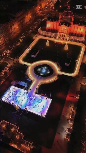 Christmas festival in zagreb #vairalshort #foryou #christmas