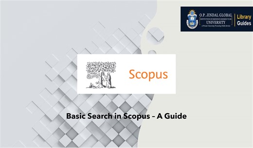 Basic Search In Scopus - A Guide