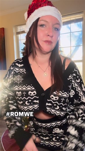 Meaghan Griffin on Instagram: "✨Use Discount Code: RWQ4megadams32204 (extra 15% off at checkout) #ROMWEhaul I am now feeling super cute and stylish with @romwe_fun fashion! They have everything you need from jackets, dresses, rompers, hooodies, sweaters, t-shirt, beachwear, shoes, bags, accessories and much more! This outfit is comfy, cute and fun! 🎄Product and Search ID Numbers: Women’s Bat Pattern Crew Neck Knit Sweater Search ID: 3062647 Women’s Retro Plaid Bubble Mini Skirt Search ID: 30326