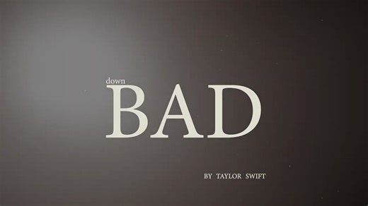Taylor Swift - Down Bad (Official Lyric Video)