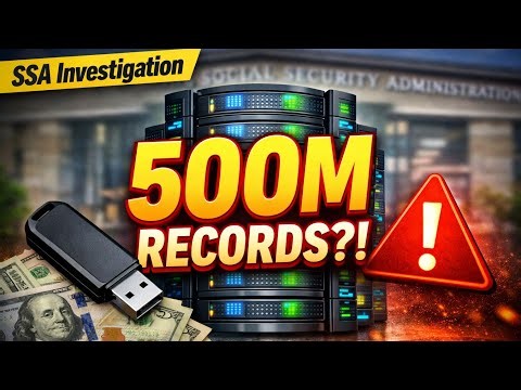 Social Security Data Scandal?! 500 Million Records Under Investigation 🚨