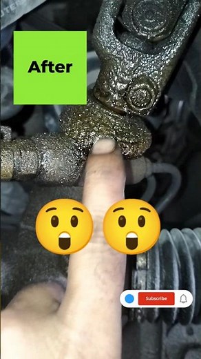 Power Steering Rack Oil Leak? Here's What to Check! 🚗 #powersteering #powertrack #powerway #shorts