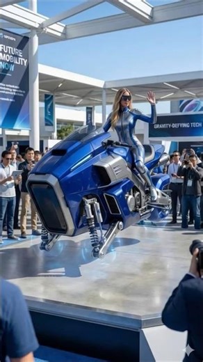 This Futuristic Hover Bike Concept Looks Unreal | AI Vehicle Concept