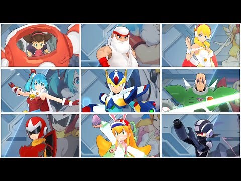 MEGA MAN X DiVE Offline ALL Characters + Secret And Skins