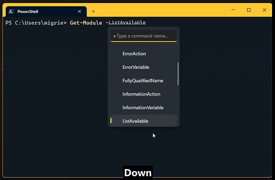 The tools you know and love are getting even better and smarter 🧠 The Suggestions UI is a new UI element in Windows Terminal that provides text suggestions to the user. Learn more about what else is new: https://msft.it/61899spsX | Windows Developer