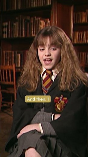 Emma's auditioning experience #HarryPotter #HermioneGranger #EmmaWatson #BehindTheScenes