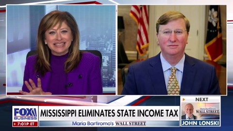 Mississippi governor celebrates the state eliminating income tax