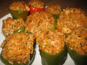 New Orleans Style Stuffed Bell Peppers Recipe