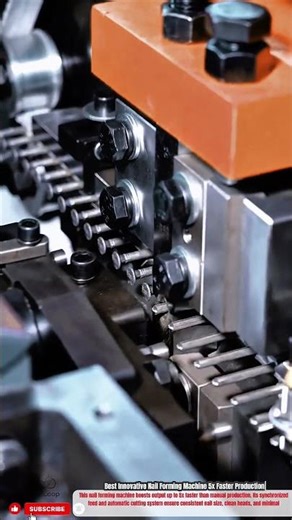 Best Innovative Nail Forming Machine 5x Faster Production