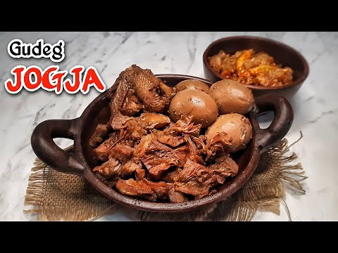 JOGJA GUDEG RECIPE | COMPLETE, PRACTICAL AND EASY, EVERYONE CAN COOK DELICIOUS AUTHENTIC JOGJA GUDEG