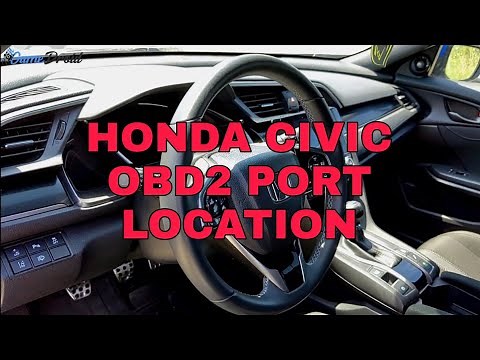 Honda Civic 2015–2022 10th generation Obd2 Diagnostic Port Location & Fuse Box Location 💻🚗👨‍🔧