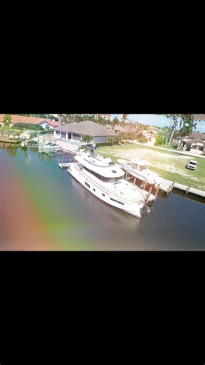 2.2K views · 21 reactions | Where deep water meets high-end design, custom docks by HONC built to elevate big boats and bold lifestyles in Southwest Florida. #LuxuryWaterfront #HONC #HoncDocks #Docks #CapeCoral #CapeCoralLiving #CustomDockDesign | Honc Docks & Lifts | Facebook