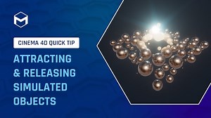 How to Attract and Repel Objects Using the New Cloth Engine in C4D