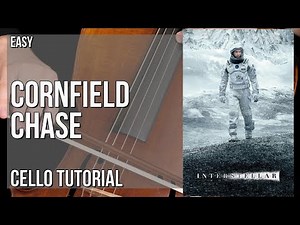 How to play Cornfield Chase (Interstellar) by Hans Zimmer on Cello (Tutorial)
