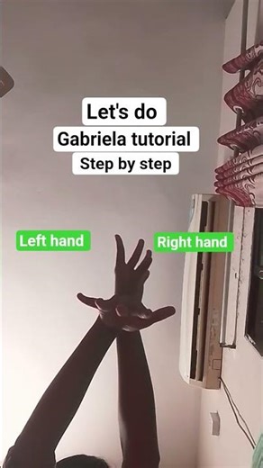 GABRIELA HAND TUTORIAL STEP BY STEP.😍