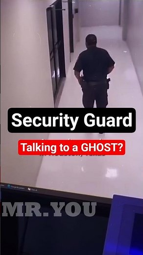 Security Guard Seen Talking To A Ghost | Houston, Texas | Mr. You Shorts