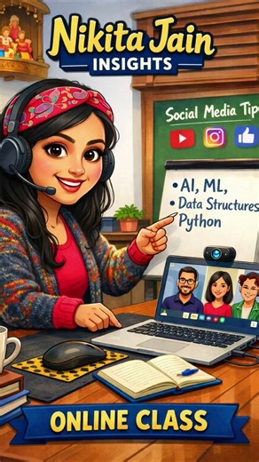 Struggling with Computer Science concepts? 📚 Online classes for DSA, Python, AI & ML