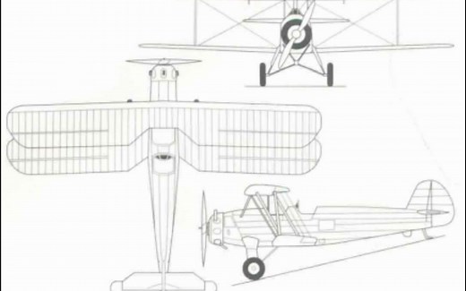 抗战初期中国上空的鹰——福克沃尔夫Fw-44“金翅雀”教练机