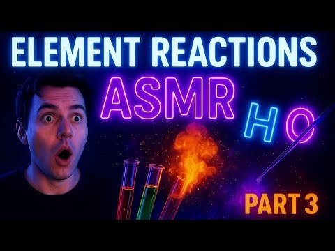 ASMR Chemical Reactions Part 3 💥🧪 | Satisfying & Relaxing Science Sounds