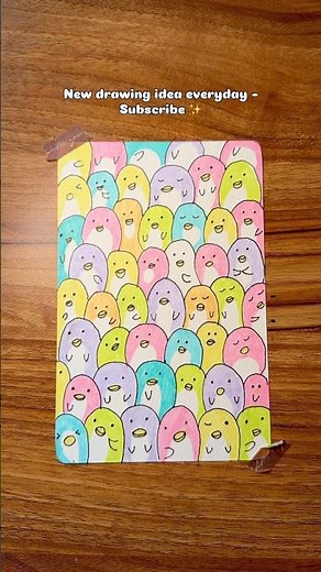 Easy drawing ideas to try when you are bored 🐥✍️