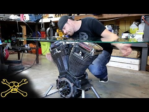 Making a Harley Davidson Engine Table