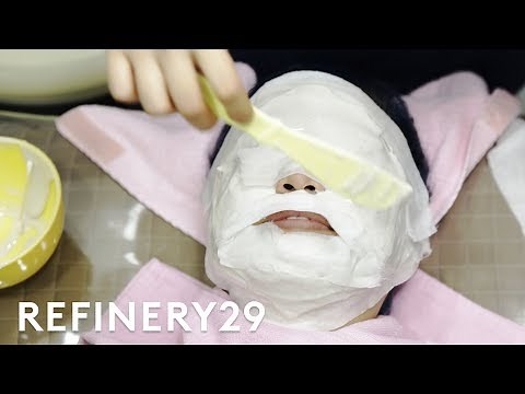 I Got A Glass Skin Facial In South Korea | Beauty With Mi | Refinery29