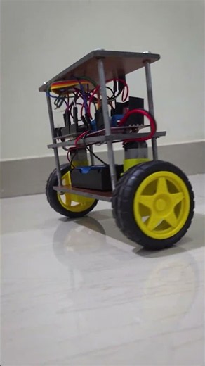 🚀Built Self-Balancing Robot🤖using an Arduino UNO, MPU6050, and PID control! 🤖⚡