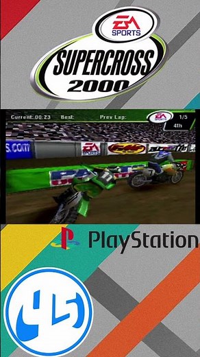 Supercross 2000 (PS1) – Gameplay Short