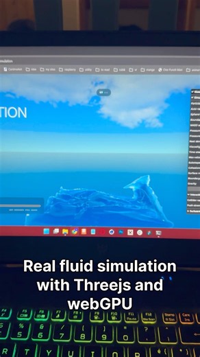 WebGPU Fluid Simulation: Performance & Mesh Optimization