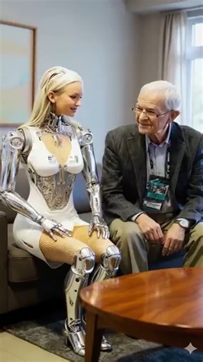 Elderly Man Buys an AI Humanoid Robot to Care for Him #AIrobot #HumanoidRobot | AI Robot Lab