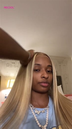 RECOOL Hair on Instagram: "𝐇𝐚𝐢𝐫: Ash blond P16/613 highlight body wave 13x6 frontal hd lace wig 24 inch 🔗Click 𝗕𝗜𝗢 𝗟𝗜𝗡𝗞 & 𝗦𝗲𝗮𝗿𝗰𝗵 “ash blond P16/613” get the same hair 💰Code"Re20" for extra 20% Off #recoolhair #undetectablelace #hairstylist #lacefrontalwig #hairfordays #hairlife #naturalhairstylesforwomen #wiglife #glueless #wiginstall #wigforblackwomen #blackgirlsrock #wigapplication #frontaleffect #wigforbeginner"