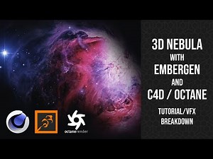 Space Nebula in Cinema 4D and Embergen