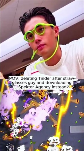 POV: deleting tinder after straw-glasses guy and installing Spekter Agency instead #gaming #memes