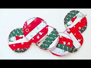 Create Gorgeous Round Quilted Coasters That WOW in Just Minutes! 🌀✨