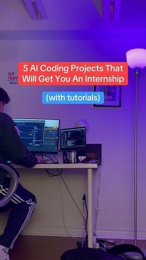 Erik Cupsa on Instagram: "5 of the best Al based coding projects you can build to land that software engineering internship, with youtube tutorials! Shared these last year and they’re just as helpful now if you’re struggling to land an internship and need to boost your resume 🤝 #coding #codingprojects #learntocode #codingtutorial #softwareengineer #techtips #cs #compsci"