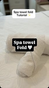1.2K views · 26 reactions | Ever wondered how those luxe spa towels get that perfect fold? 懶 It’s easier than you think and it instantly elevates any space, whether it’s your home or a vacation rental. ✨ A small detail that makes a big difference! #CleaningTips #HomeStyle #VacationRentalHost #AirbnbHostTips #HomeDecorInspo #TowelFolding #CleaningMotivation #RentalStyling #HostLife #HomeAesthetic | Deetakesovercleaning | Facebook