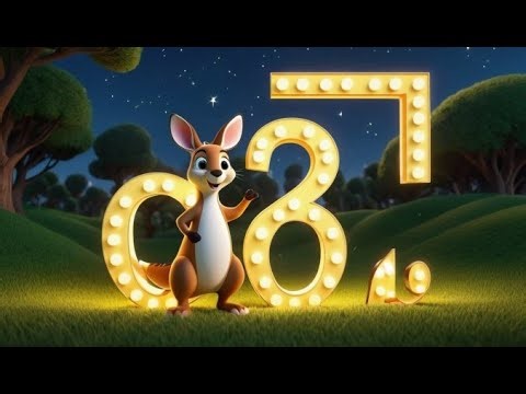 The Kangaroo Who Knew Numbers | Counting Nursery Rhyme for Kids