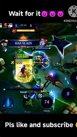 Instant Recall Revenge 😈😈😈 #mlbbindia #shortsgaming #shortsvideo