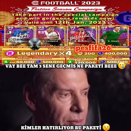 Bu Paket Özlendi 🥲 #pesmobileبيس #efootball #fifa #futbol #keşfetbeniöneçıkar #efootball2026 #takip