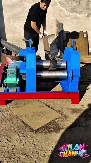 Inside a Compact Mechanical Plate Rolling Machine