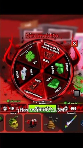 geniaaaal 😃 un lucky blocks de la ruleta 🤣