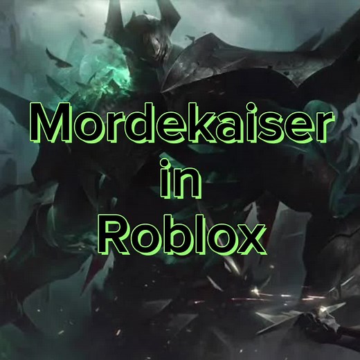 Mordekaiser in Roblox #game #fypシ #fyp #robloxcharacters #roblox #robloxtiktok #robloxfyp #tutorial #lol #leagueoflegends