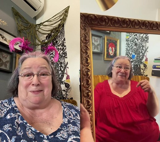 Laughing at Yourself with Grandma Sandy | Funny Mirror Jokes