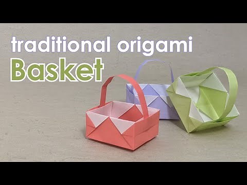 Easter Origami Tutorial: Traditional Basket