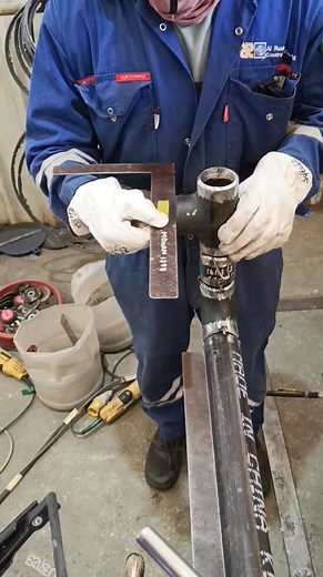 2.1K reactions · 41 shares | Checking the alignment of fitting to pipe. #fabrication #steel #pipe | Christopher Rejano | Facebook